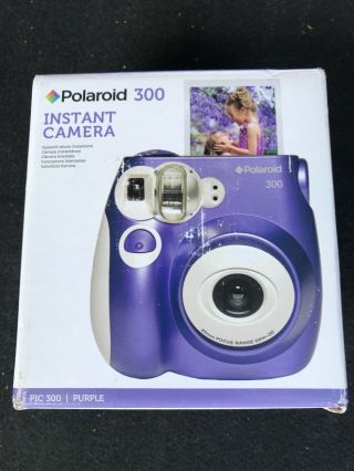 Polaroid Pic - 300 Instant Film Camera (purple)