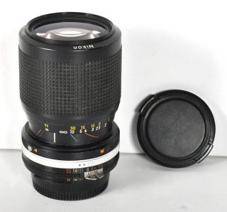 Vintage Nikon Zoom - Nikkor 35 - 105mm F3.  5 - 4.  5 Telephoto Macro Ai - S Camera Lens