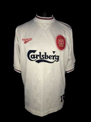 Liverpool 1998 - 99 Away Vintage Football Shirt -