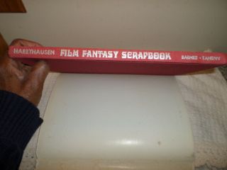 Vintage Hardcover ' Film Fantasy Scrap Book ' 2nd Edition Ray HarryHausen 1972 5