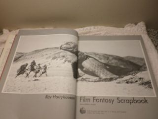 Vintage Hardcover ' Film Fantasy Scrap Book ' 2nd Edition Ray HarryHausen 1972 6