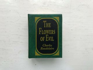Del Prado Miniature Book Classics - The Flowers Of Evil - Charles Baudelaire