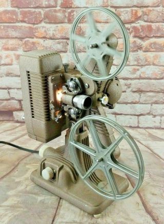 Vintage Revere Model P - 90 8mm Movie Portable Projector W/ Cord And