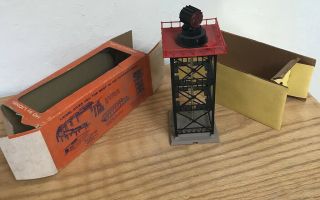 Vintage Lionel Rotating Beacon 0494 Train Track Accessory Signal Ho Gauge