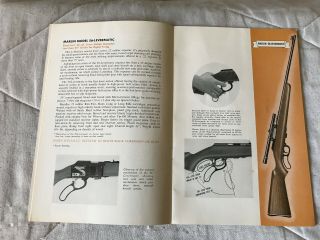 4 VINTAGE 1950 ' S GUN CATALOGS MARLIN BROWNING WINCHESTER (2) 5
