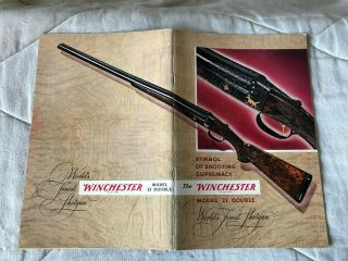 4 VINTAGE 1950 ' S GUN CATALOGS MARLIN BROWNING WINCHESTER (2) 6