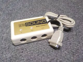 Advanced Gravis Ultrasound Gus Midi Adaptor With Uart/mpu 401 Sound Cards