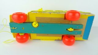 Vintage Fisher Price Little People Play Family School Bus 192 Complete 5
