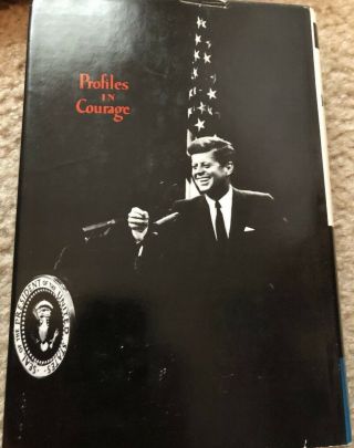ROBERT F.  KENNEDY Signed Book PROFILES in COURAGE From His Senate Office RFK JFK 4
