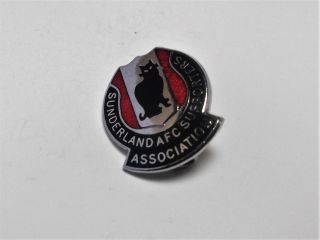 Sunderland Afc - Vintage Supporters Association Enamel Badge - Tn Priest & Co.