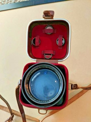 Kodak Schneider Kreuznach Tele Xenar F 4.  8 200mm Lens W/ Case