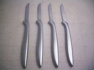Vintage Gerber Miming Stainless Steel Set Of 4 Steak Knives 8 1/2 "