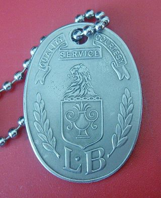 Vintage Charge Coin Tag: " Lit Brothers " Early Philadelphia Affordable Dept Store