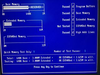 386 motherboard,  AMD 386DX - 40 CPU,  4MB RAM 7