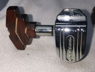 Vintage Grover Imperial Chrome Stairstep Guitar Tuners Tuning Machines 60 