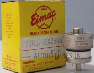 Nos Nib Eimac 4cx250b 7203 Ham Radio Transmitting Power Tube