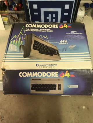 / Repair Commodore 64 C64 Computer Only No Power Supply