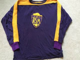 Vintage Rsm Jersey - Football - Rugby - Hockey - Shirt Sweater 60 