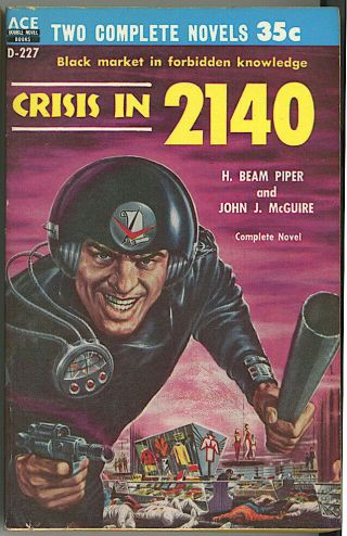 Ace Sci - Fi Double D - 227 Cyril Judd And H Piper Beam & John Mcguire Barton Fine,