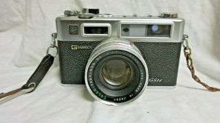 Vintage Late 1960s Yashica Electro 35 Gsn Camera
