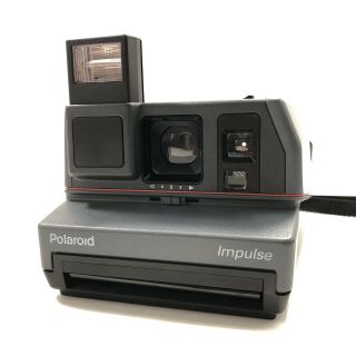 Vintage Polaroid Impulse 600 Plus Instant Film Camera And Cleaned