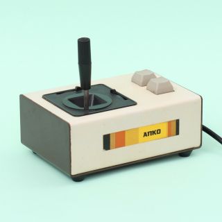 Vintage Atiko 2 - Button Joystick For The Apple Ii [2],  Iie,  Ii Plus [dip - 16]