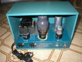 KNIGHT ALLIED RADIO TUBE AMPLIFIER 93 SZ 690 and CASE 93 SX 459 GREAT 3