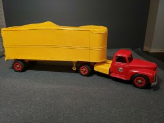 Vintage Product Miniature Co International Harvester Truck Plastic Roadliner