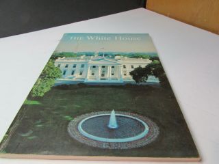 Vintage 1962 History Of The White House Washington Dc Picture Book With History