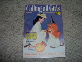 Rare Calling All Girls,  October 1965,  Vintage,  Beatles Sean Connery
