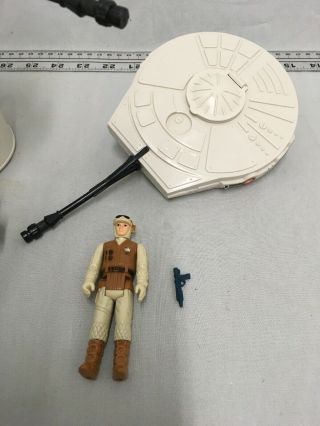 Vintage Star Wars 1978 Hoth Ice Planet Playset Turret & Droid Incomplete Kenner 2