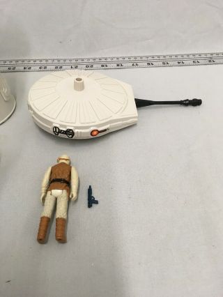 Vintage Star Wars 1978 Hoth Ice Planet Playset Turret & Droid Incomplete Kenner 5