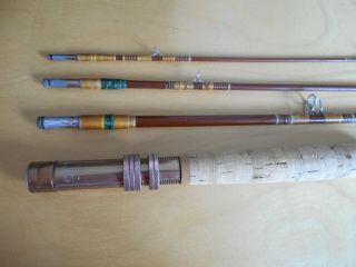 Vintage Fly Fishing Rod Browning Silaflex 4 Sections Rods Reels N Deals