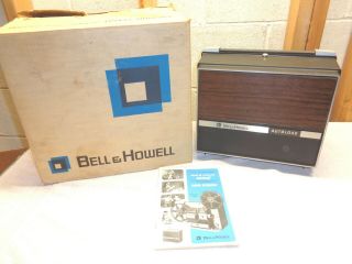 Vintage Bell & Howell 8/8mm Movie Projector Model 471a