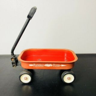 Vintage Retro Mini Flexible Flyer Wagon Small Red Doll Salesman Sample
