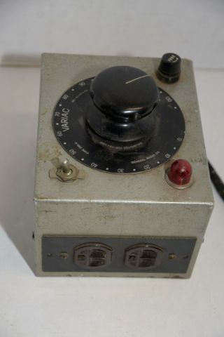Vintage General Radio Variac Type 200 - C -