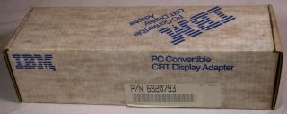 Ibm 5140 Pc Convertible Crt Display Adapter In Open Box