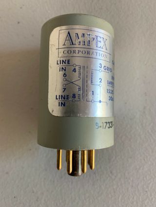 Ampex Input Transformer B - 17331 - 1 Ampex 350 351 601 Reel To Reel Microphone Diy