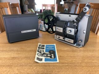 Bell & Howell 456 8 / Reg 8mm Movie Projector & Djl Bulb Retrofit Kit Dual