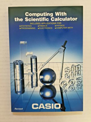 Vintage Casio fx - 115v FX Scientific Calculator Solar Plus NOS 7