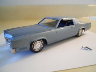 Vintage 1967 Cadillac Eldorado Dealer Promo Model Car Parts Or Display,