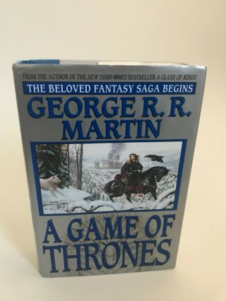 A Game Of Thrones 1st Edition Jon Snow Variant Signed George Martin