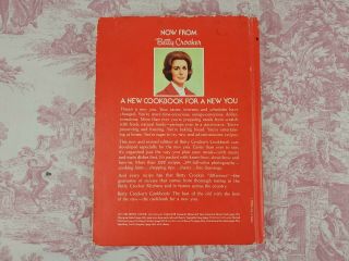 Vintage Betty Crocker ' s Cookbook 1979 Hardcover and Revised Edition 2