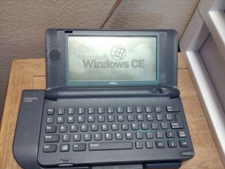 Nec Mobilepro 400 Windows Ce 1.  0 Vintage Handheld Laptop