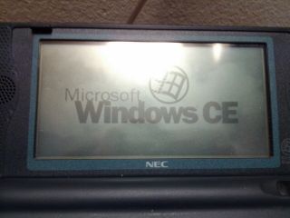 NEC MobilePro 400 Windows CE 1.  0 Vintage Handheld Laptop 3