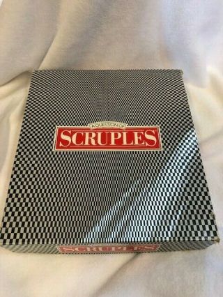 Vintage 1986 Scrupples Milton Bradley Game Complete