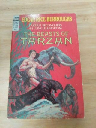The Beasts Of Tarzan (tarzan 3) By Edgar Rice Burroughs (1962,  Ace)