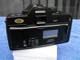Contax 167MT 35MM SLR Film Camera w/ Lens 3