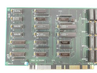 Unbranded Memory Expansion Rev A Pulled From Commodore Amiga 2000 2