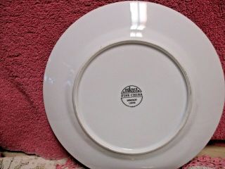 Mikasa Fine China Windsor Dinner Plates 10 3/4 